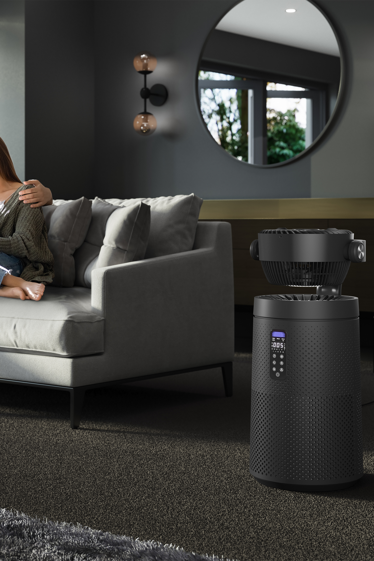 Ap1900 Air Purifier modex – ALBADAA ALMOASERA - MODEX