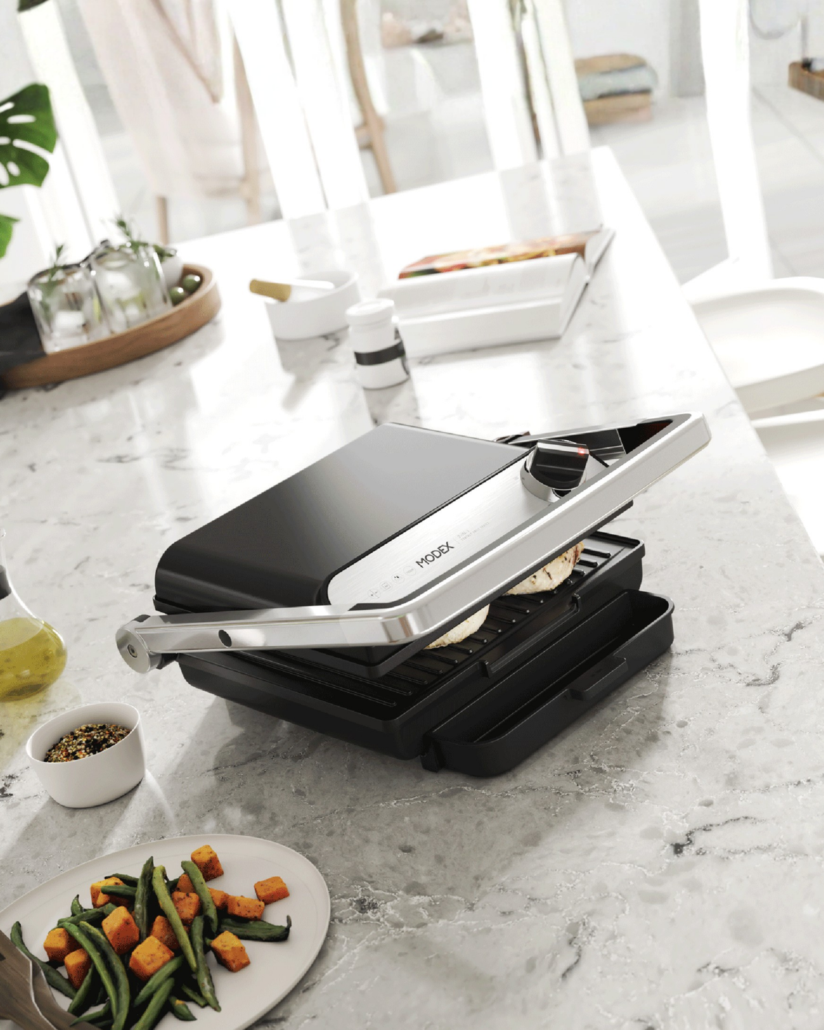 1500W contact grill