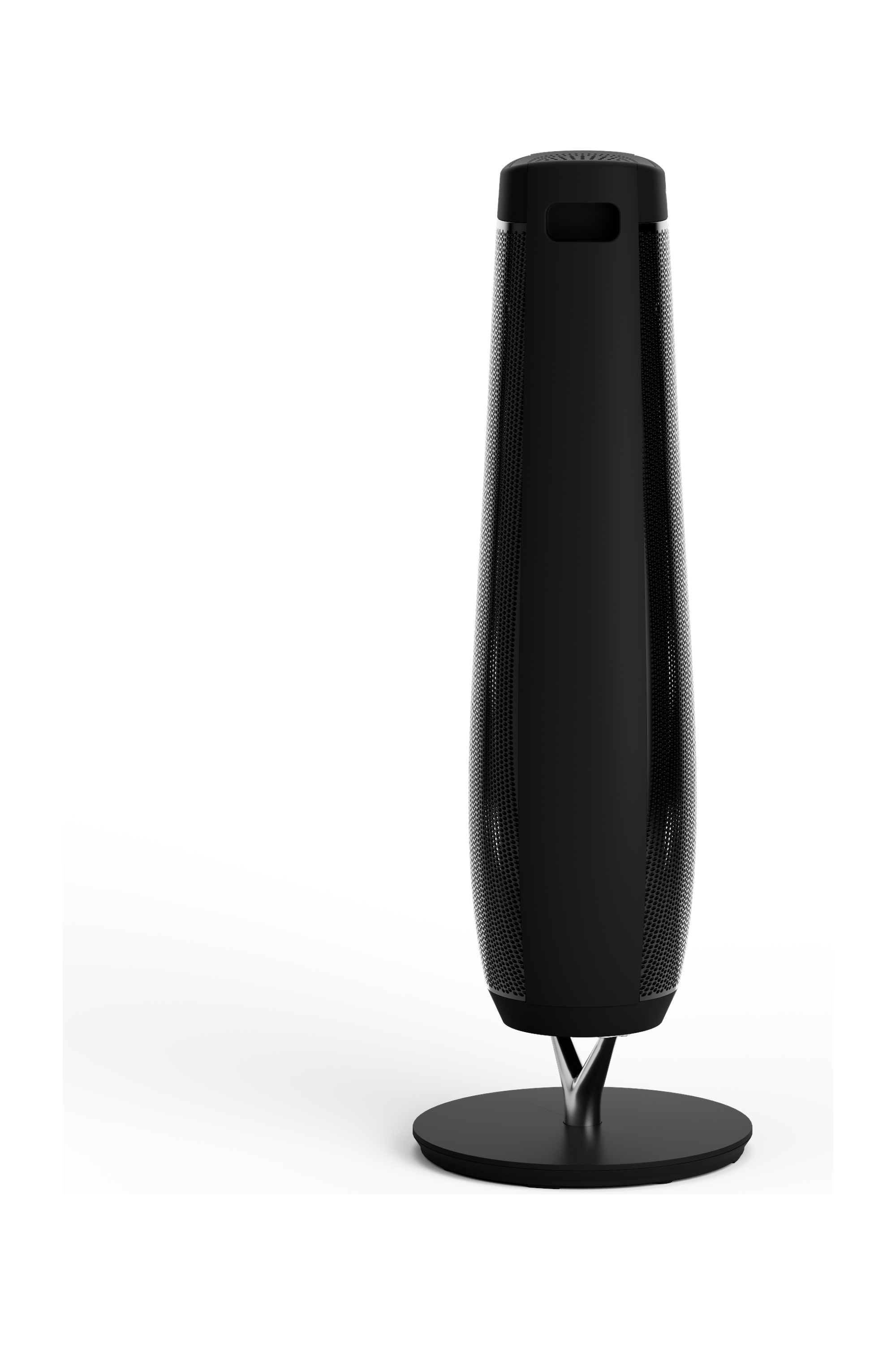 MODEX CHR1090 dual-side carbon heater, black, side view | هيتر كاربون مودكس باللون الأسود، منظر جانبي