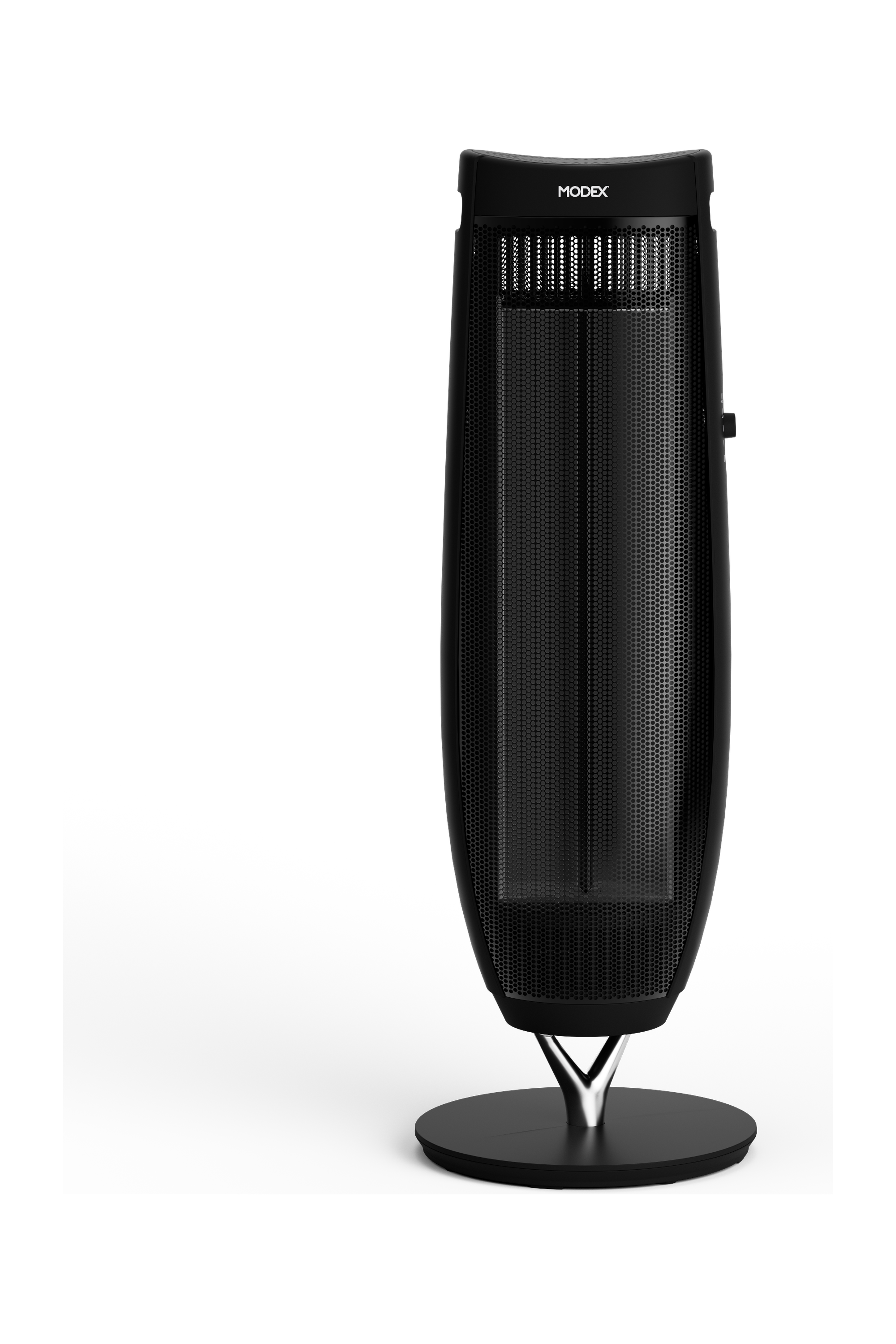 MODEX CHR1090 dual-side carbon heater, black, back view | هيتر كاربون مودكس باللون الأسود، منظر خلفي