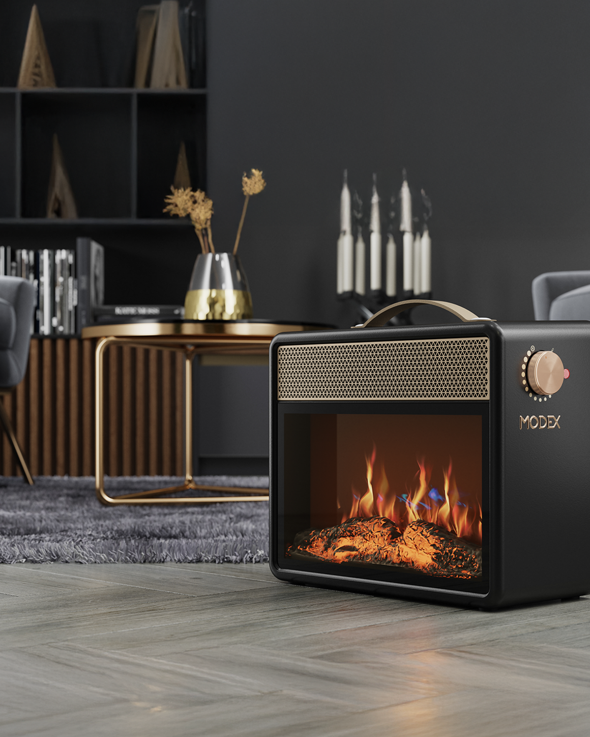 1800W fan-forced heat