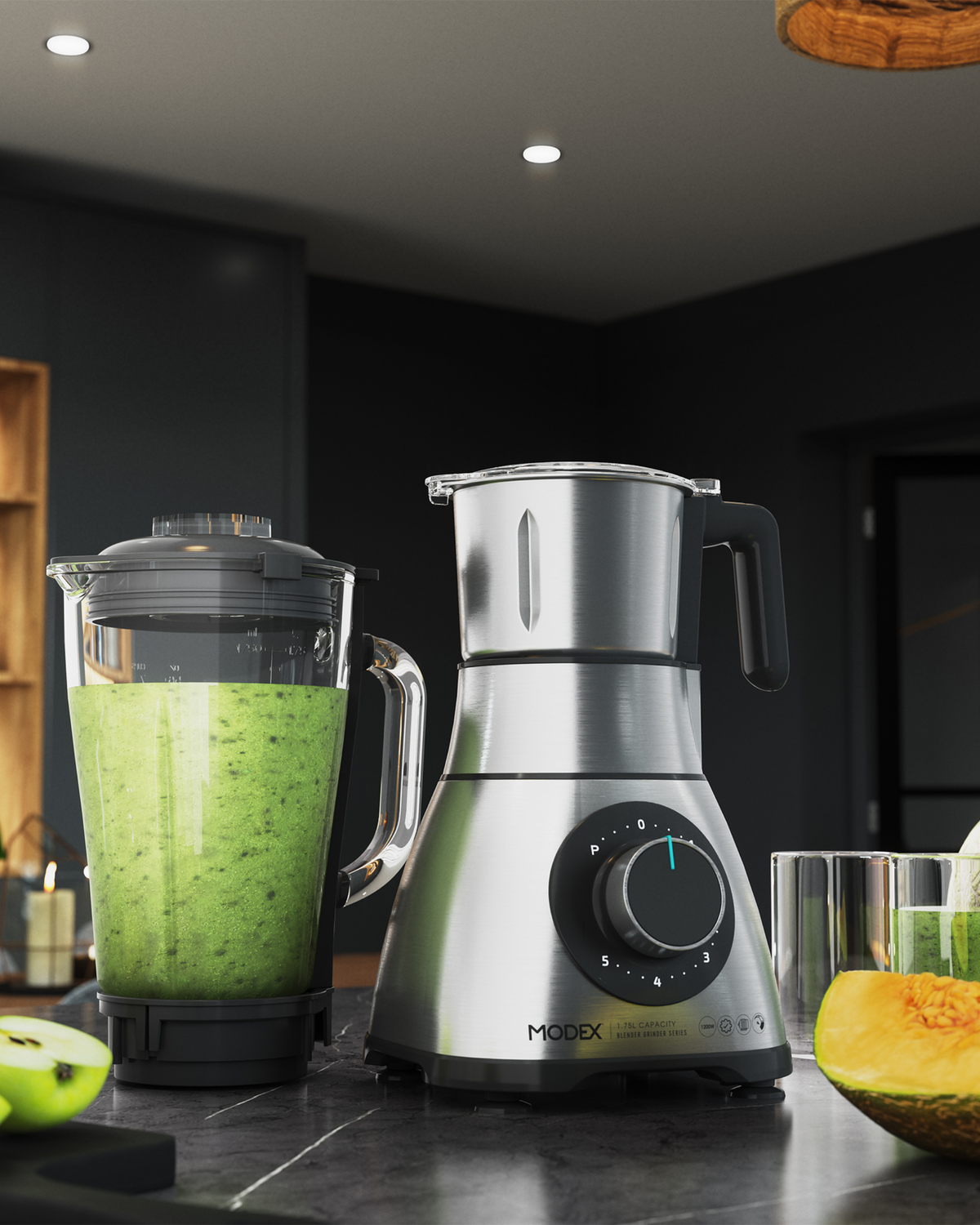 Blender and grinder in one