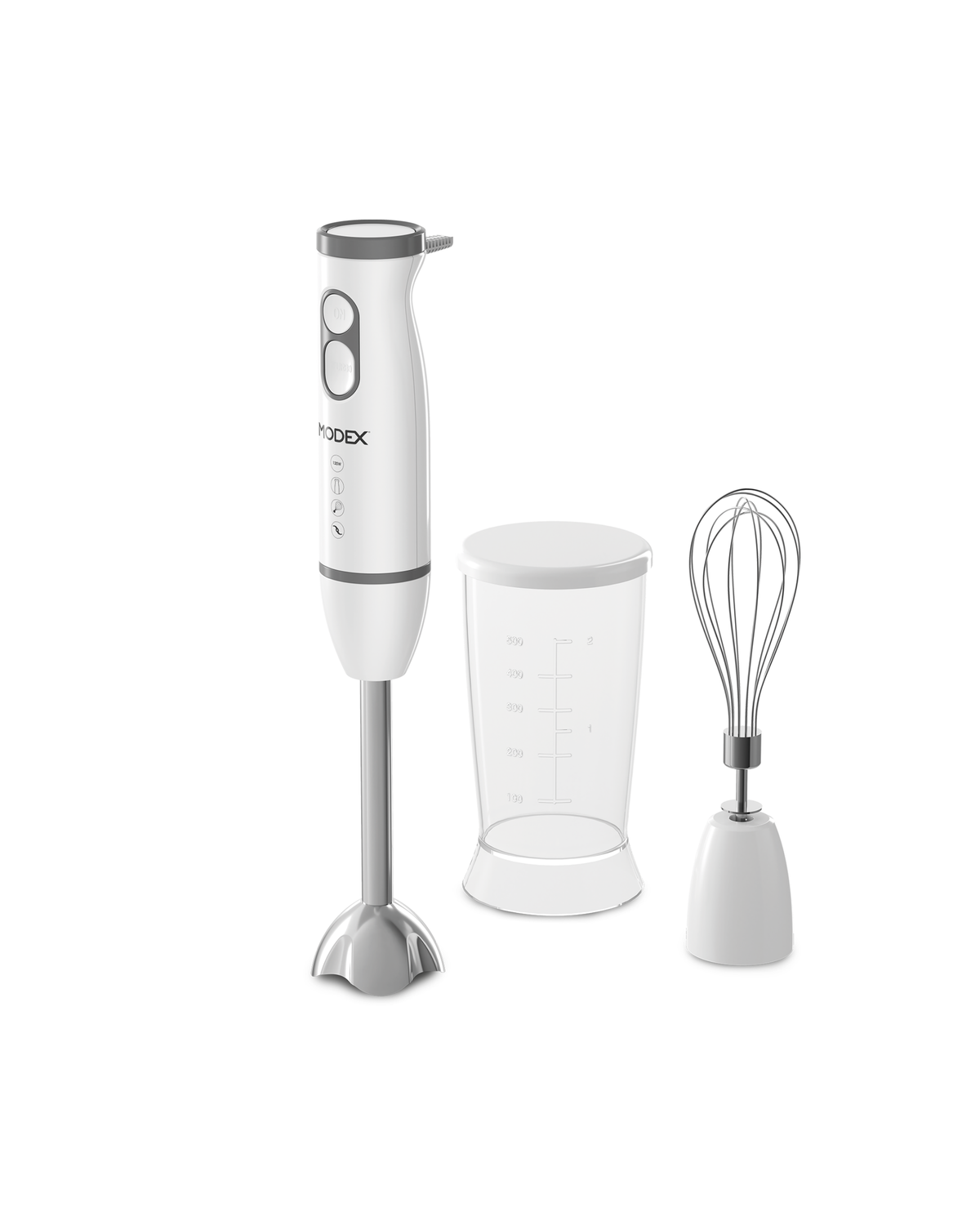 Whisk and cup included