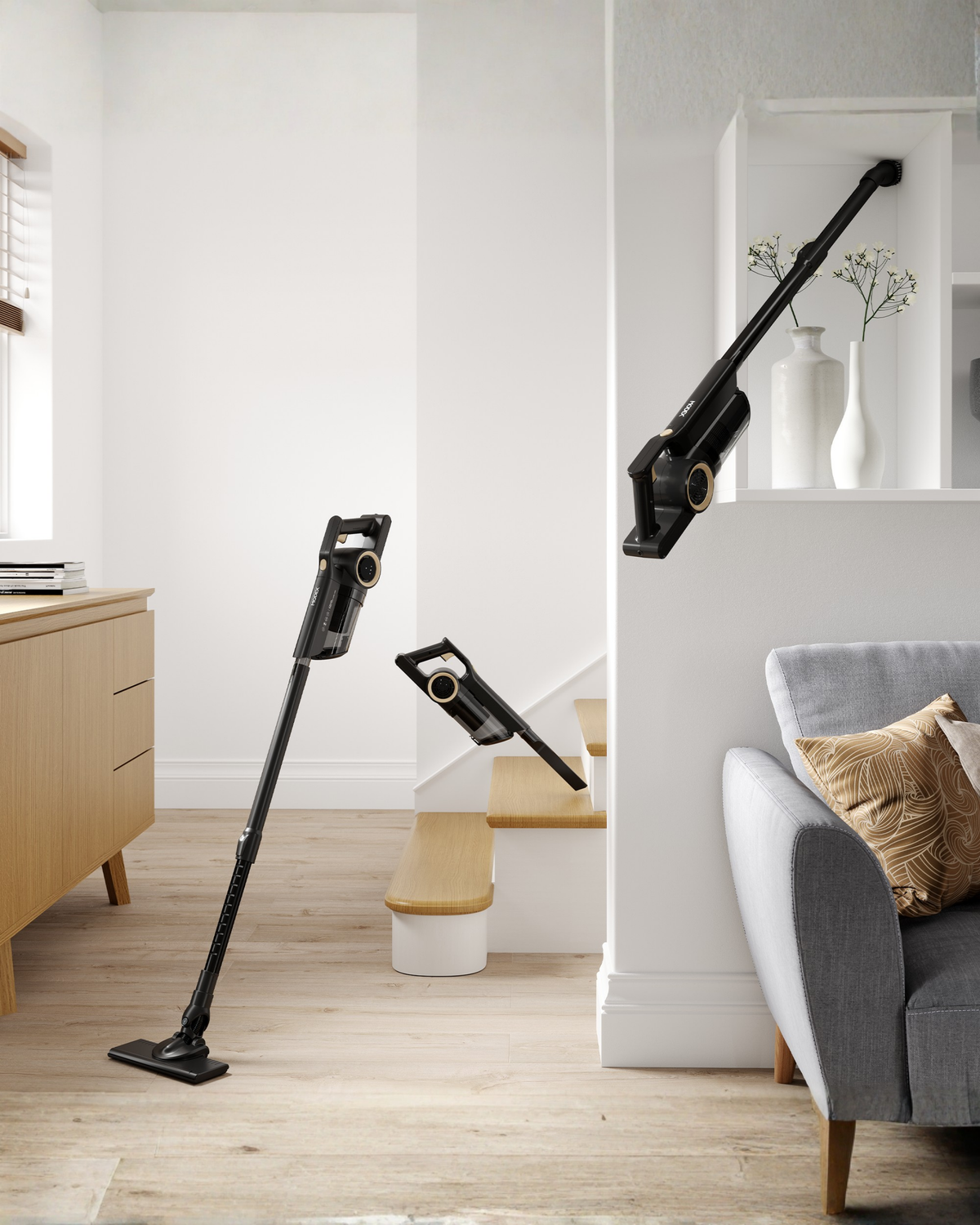 2-in-1 cordless cleaning