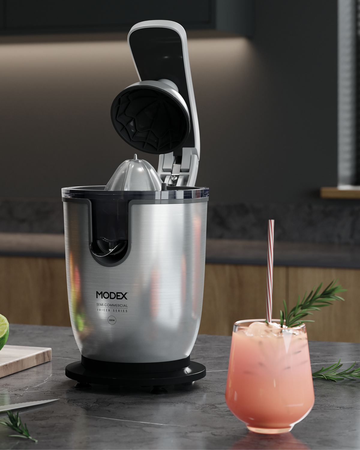 300W citrus press