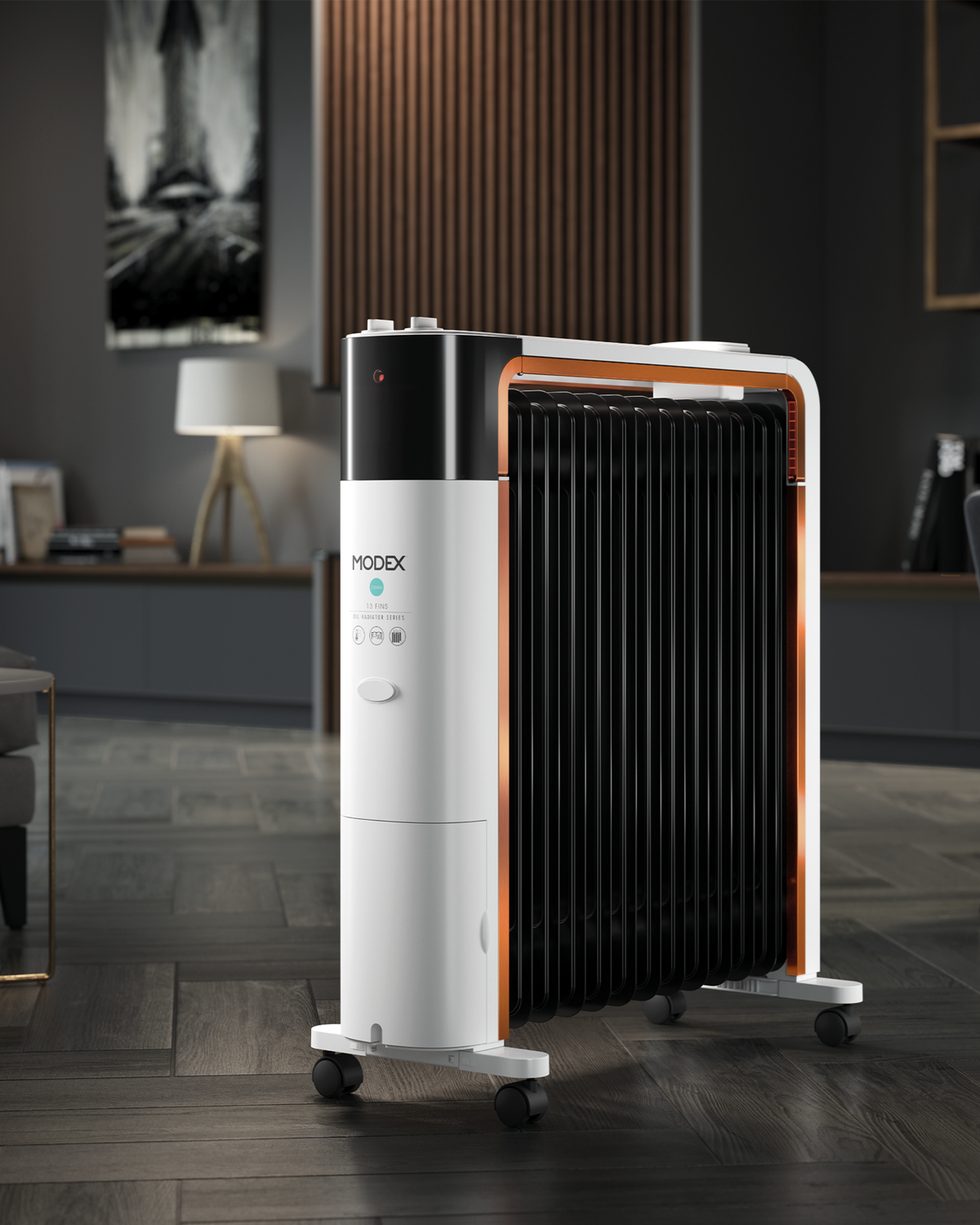 Up to 2200W of warmth