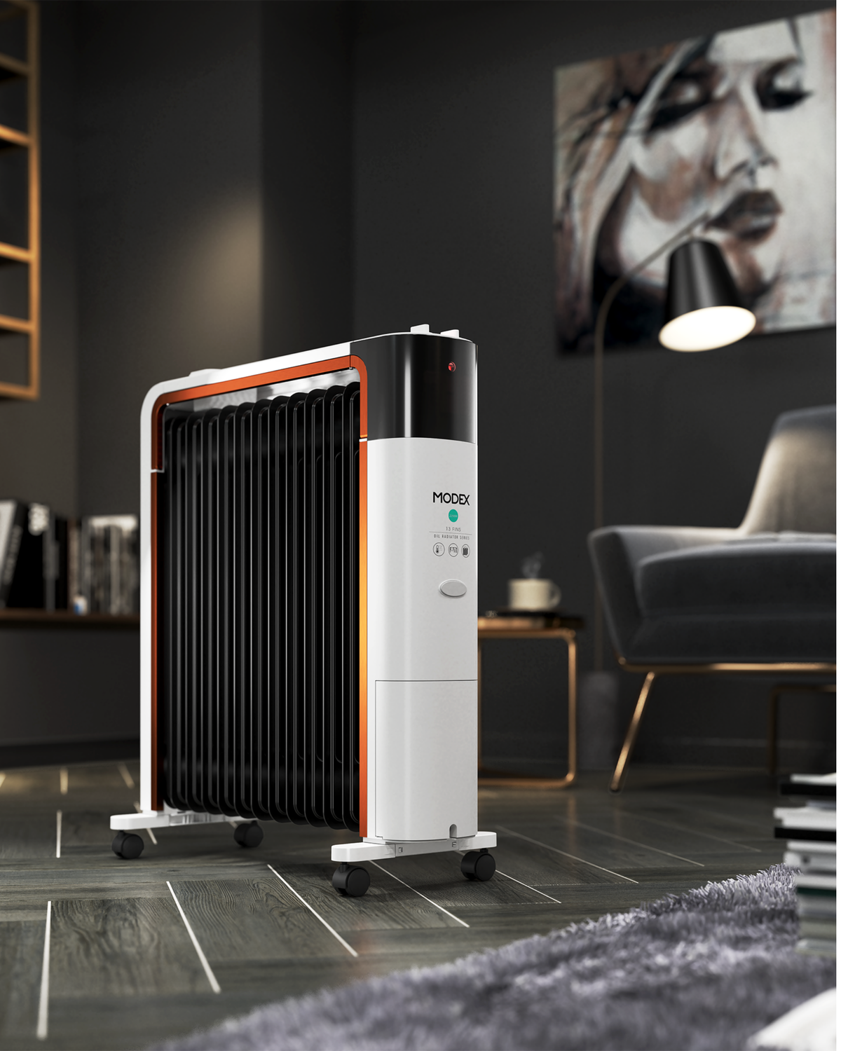 Silent oil heating