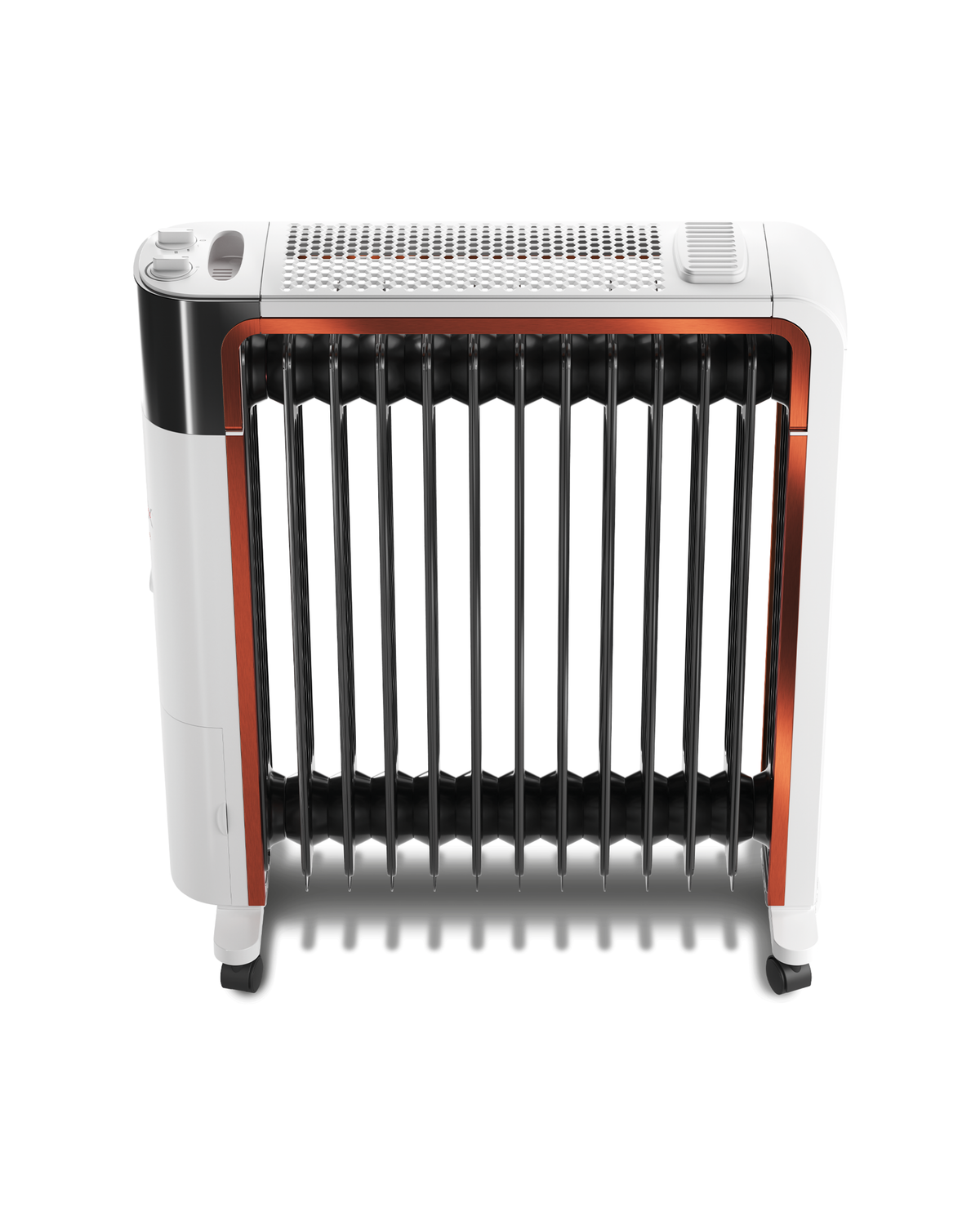13 fins, built-in humidifier