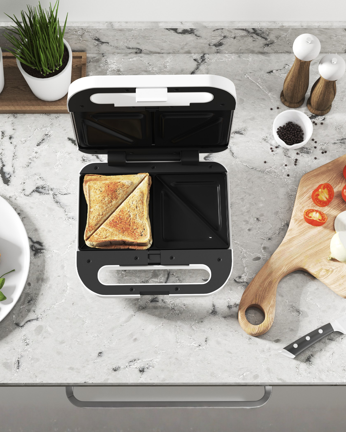 3-in-1 sandwich maker