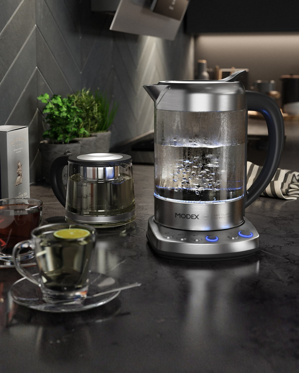 2200W tea maker