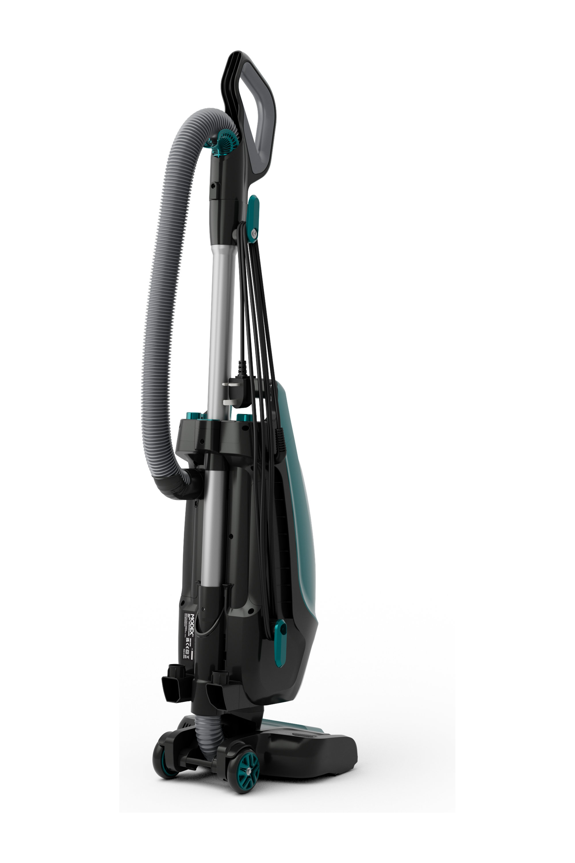 MODEX UVC1520 upright vacuum cleaner Teal – back view | مكنسة كهربائية عمودية مودكس UVC1520 فيروزي – منظر خلفي