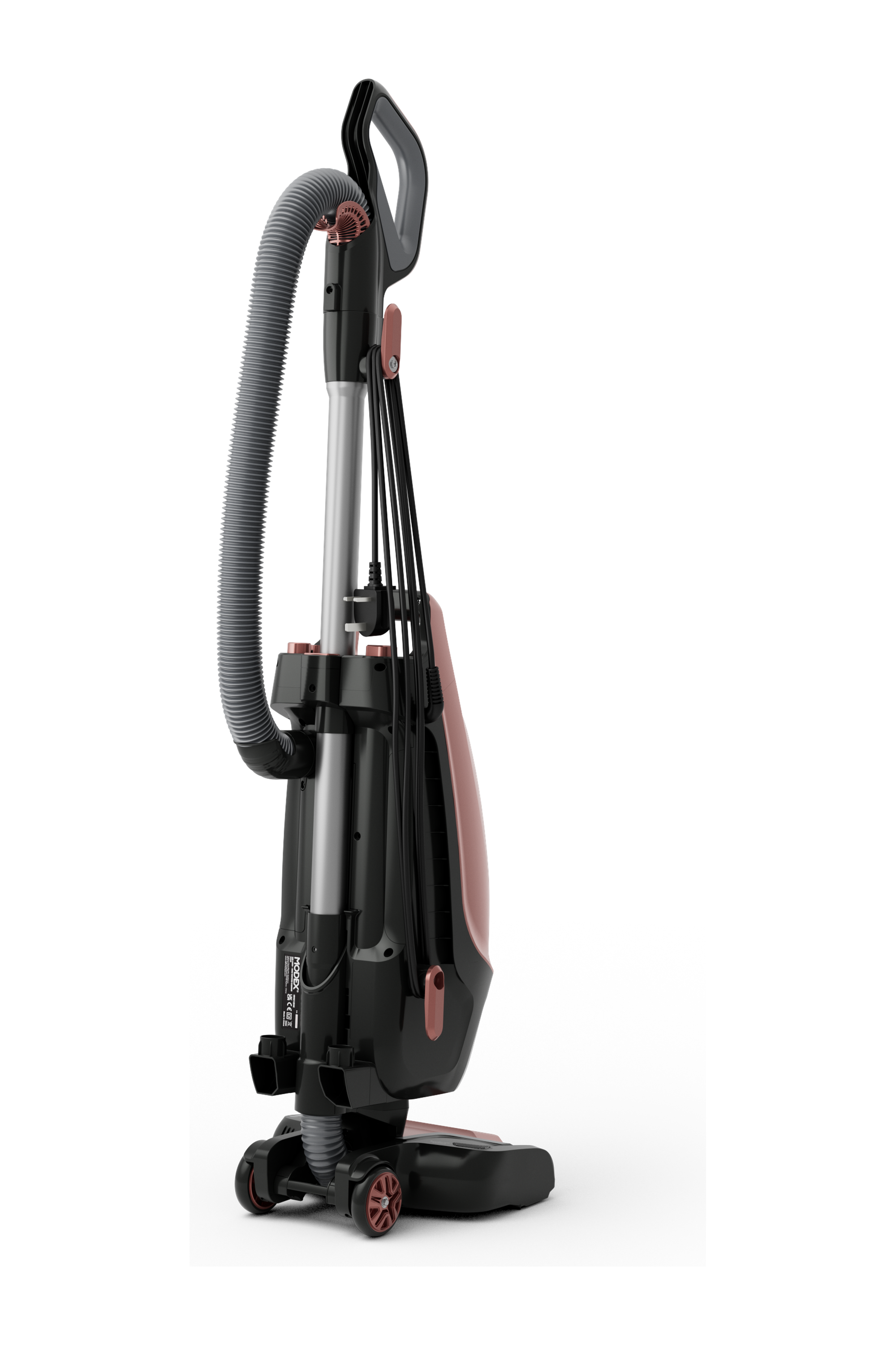 MODEX UVC1520 upright vacuum cleaner Rose – back view | مكنسة كهربائية عمودية مودكس UVC1520 وردي – منظر خلفي