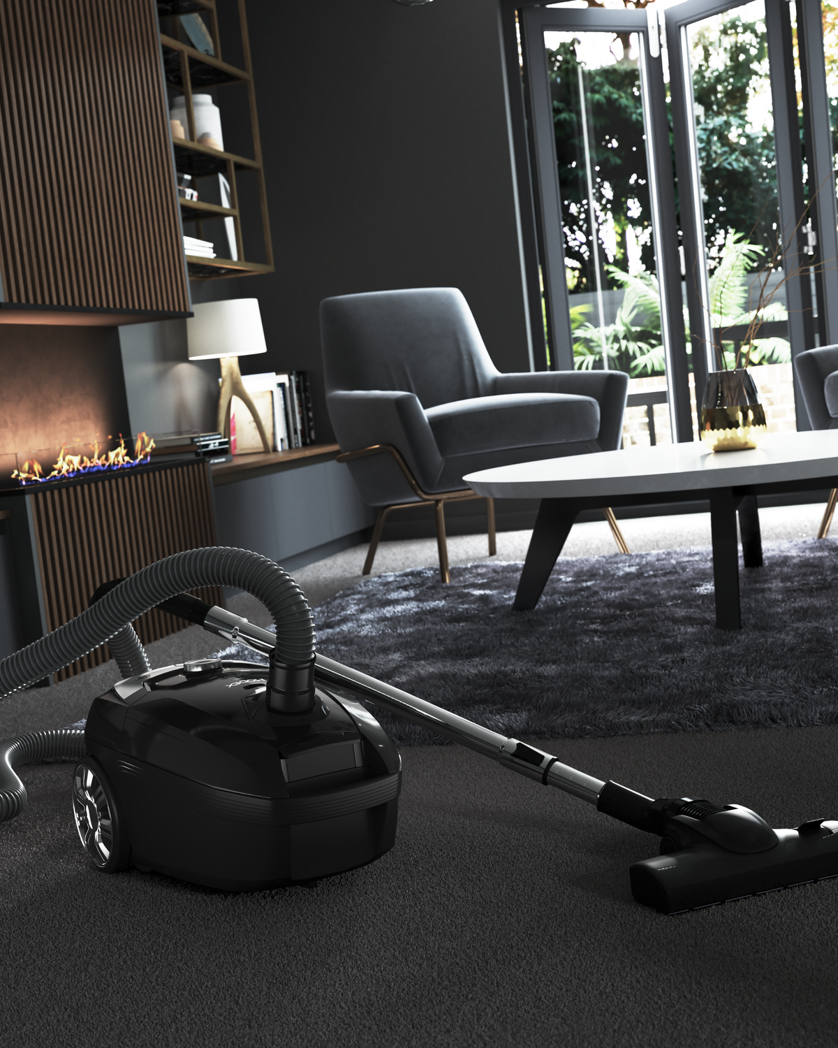 2200W bagged vacuum
